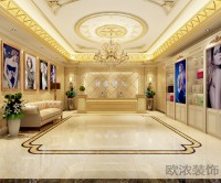 西安西安歐濃裝修公司 - 恭喜咸陽(yáng)啟迪280㎡美容院裝修已完工！